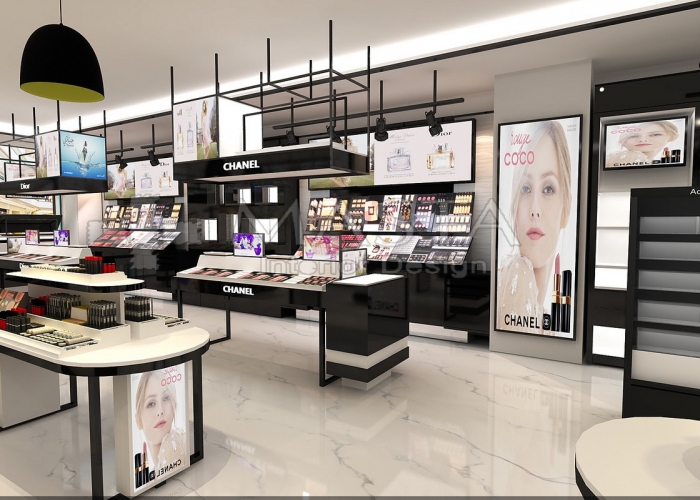 Độc đáo trong nét thiết kế shop mỹ phẩm của chị Thảo tại Quận 1, HCM