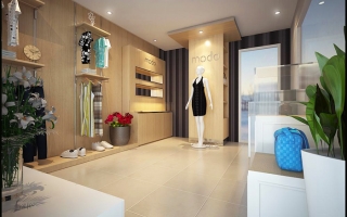 Tư vấn thiết kế và thi công shop thời trang tại Bắc Ninh