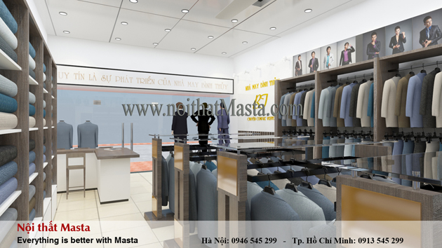 Thiết kế- thi công shop comple veston Anh Bình- Phú Thọ4