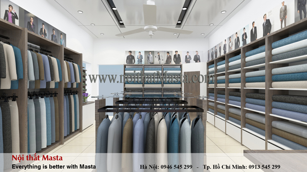 Thiết kế- thi công shop comple veston Anh Bình- Phú Thọ5