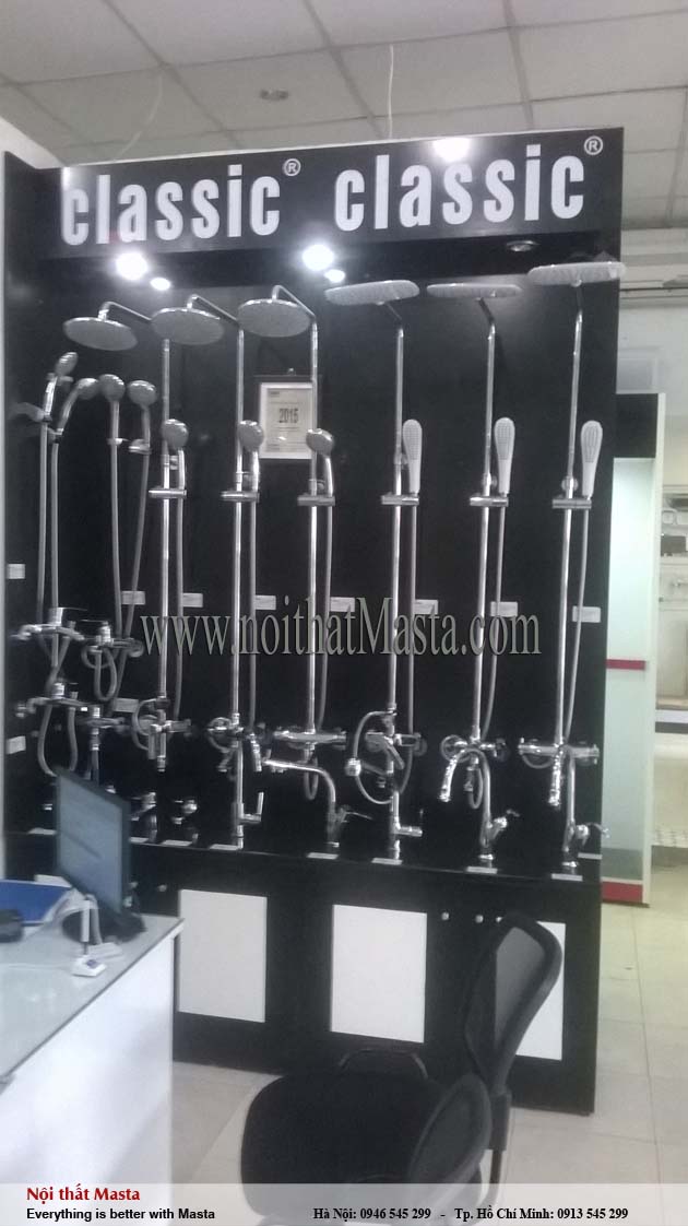 Thiết kế nội thất cửa hàng thiết bị vệ sinh