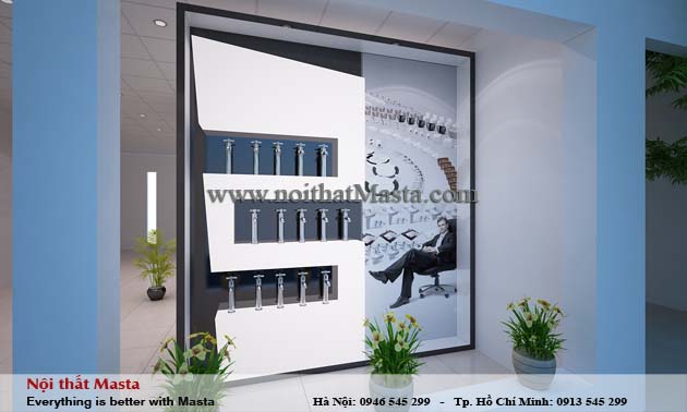 Thiết kế nội thất cửa hàng thiết bị vệ sinh