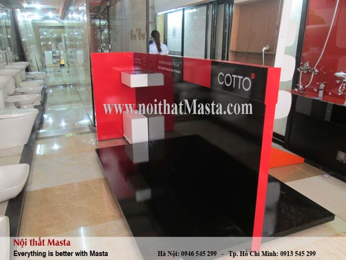 Thiết kế cửa hàng Cotto hà đônh