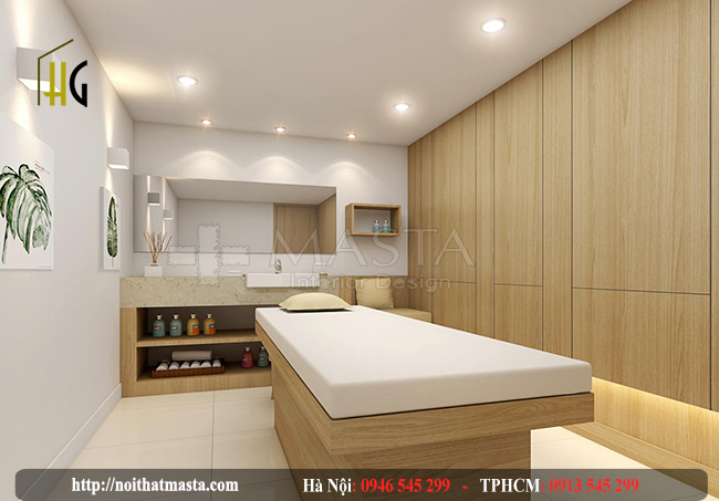 Thiết Kế Nội Thất Spa - Chị Ngọc - Hà Nội