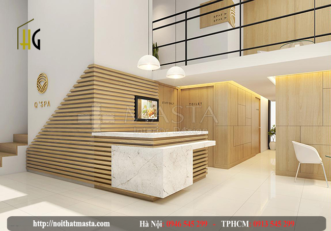 Thiết Kế Nội Thất Spa - Chị Ngọc - Hà Nội