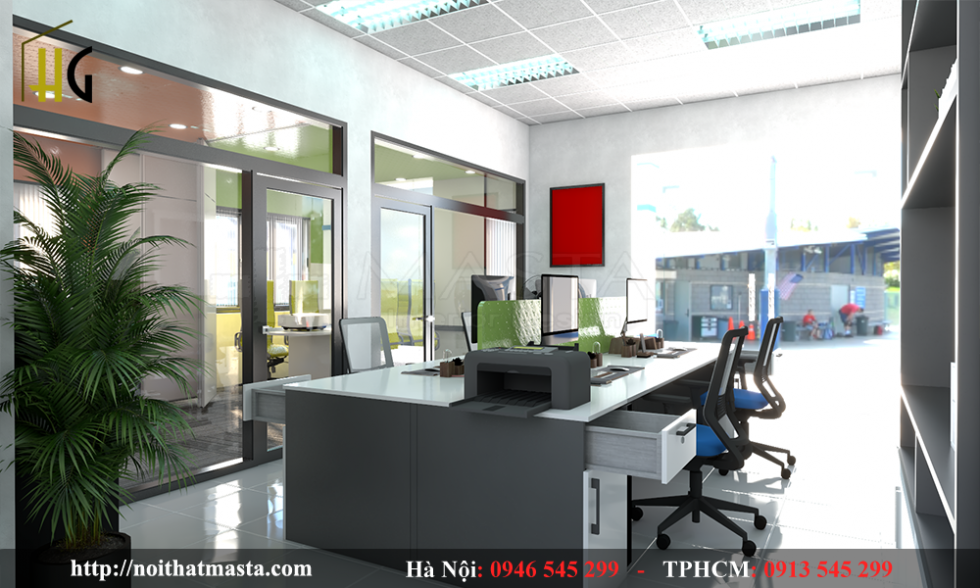 thiết kế văn phòng cao cấp nhất