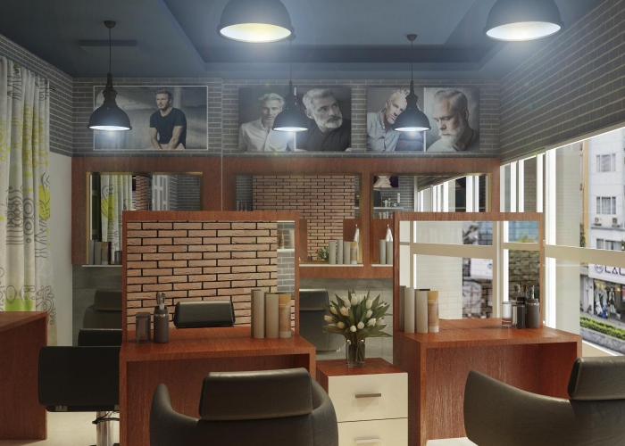 Thiết kế Hair Salon - Tóc Đàn Ông - Quận 7