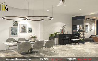 Thiết kế nội thất căn hộ chung cư - Anh Trần Phú - Q9
