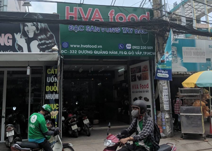 Thiết kế cửa hàng thực phẩm HVAfood