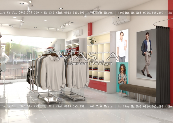 Thiết Kế Nội Thất Shop Thời Trang - Anh Kiên - Gò Vấp