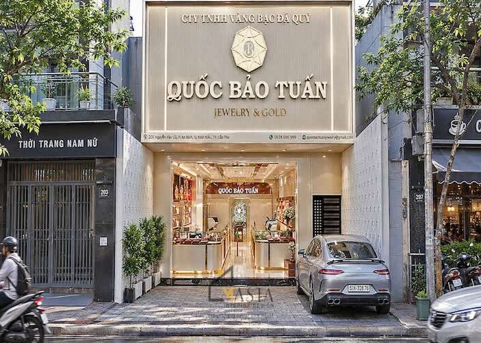 Thiết Kế Tiệm Vàng Quốc Bảo Tuấn, Đồng Nai
