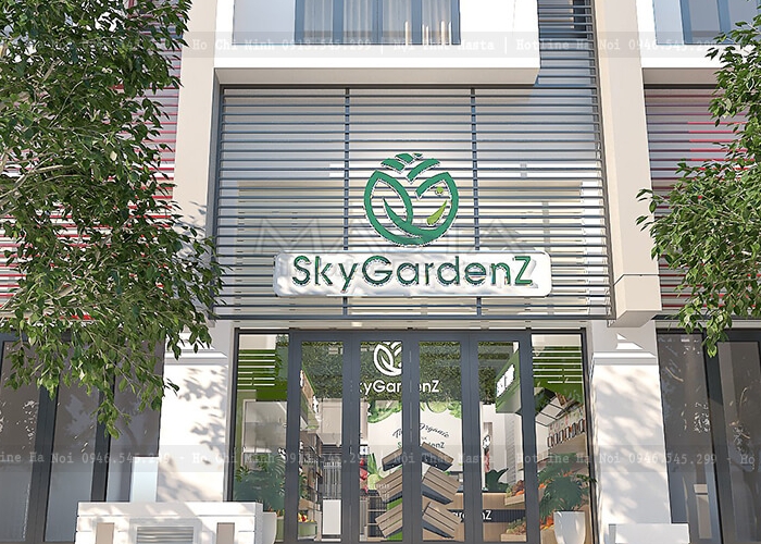 Thiết kế siêu thị SkyGardenZ ở Quận 2, TP. Hồ Chí Minh