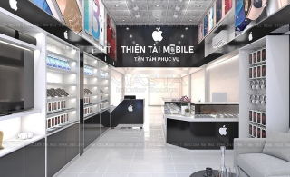 Thiết kế shop điện thoại Thiện Tài Mobile tại Hóc Môn, HCM