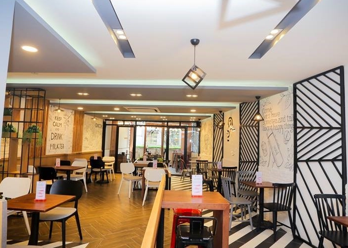Thiết kế quán trà sữa Gongcha