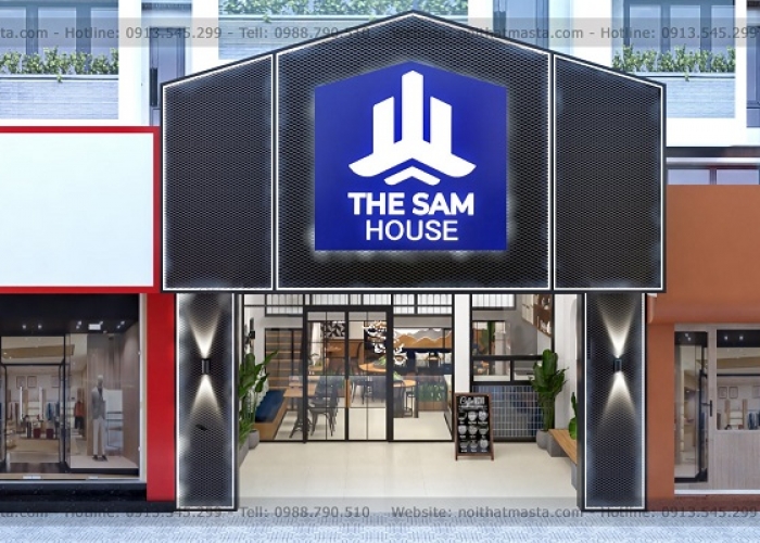 Thiết kế quán cà phê The Sam House