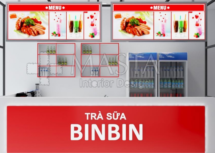 THIẾT KẾ GIAN HÀNG BIN BIN – BÌNH DƯƠNG