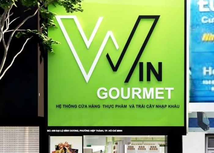 Thiết kế cửa hàng trái cây WIN GOURMET, Bình Dương - Chuỗi cửa hàng WIN GOURMET