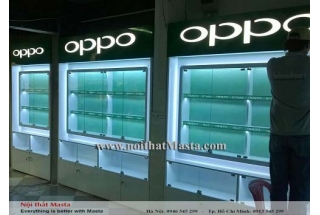 KỆ TRƯNG BÀY ĐIỆN THOẠI CỬA HÀNG - OPPO - MTKTB - 173