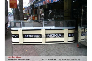 TỦ TRƯNG BÀY ĐIỆN THOẠI THẤP - MTKTB - 167
