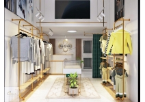 THIẾT KẾ NỘI THẤT SHOP THỜI TRANG - CHỊ GIANG