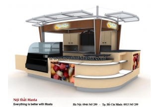 Thiết kế kiosk đò uống MTKO107
