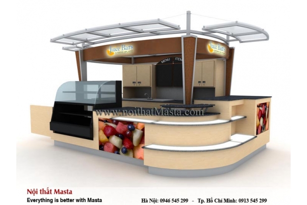 Thiết kế kiosk đò uống MTKO107