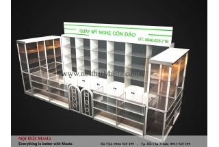 Thiết kế nội thất kiosk mỹ nghệ - Chị Loan - Côn Đảo
