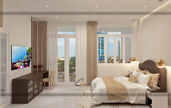 Phòng ngủ gia đình của tiệm vàng Ngọc Hà