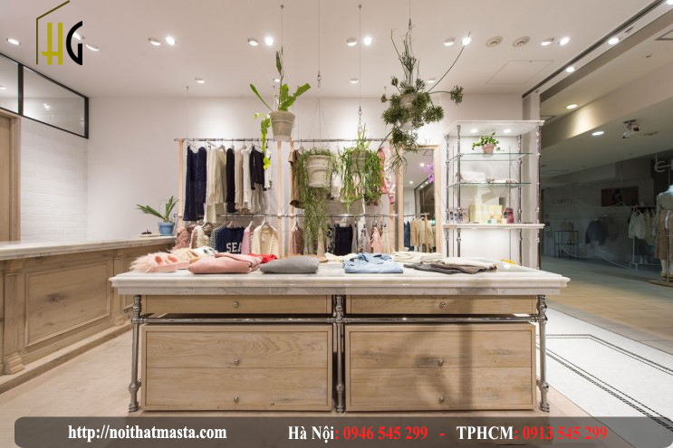 Thiết kế shop thời trang đẹp 
