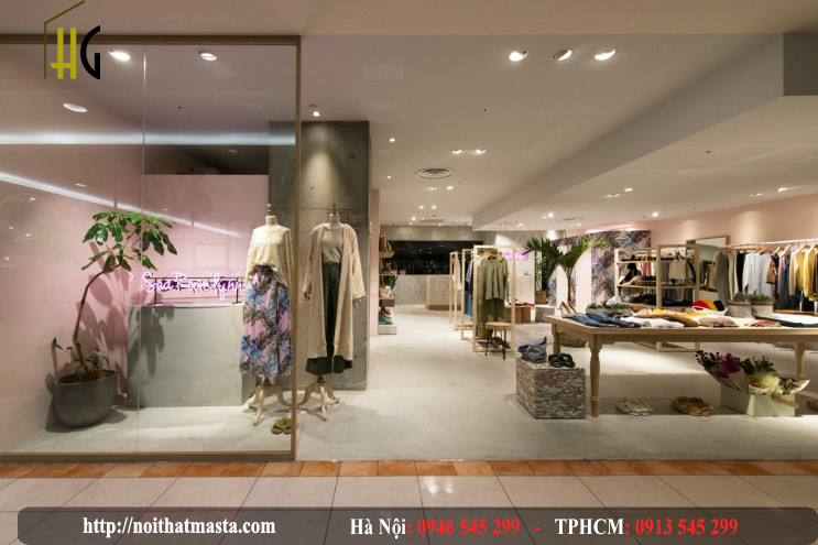 Thiết kế shop thời trang - Chị Huyền - Hà Nội