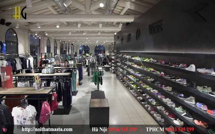 thiết kế shop thời trang