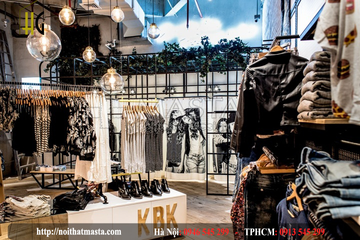 Thiết kế shop thời trang karabik - thanh xuân
