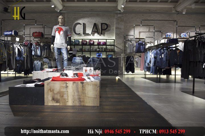 thiết kế shop thời trang