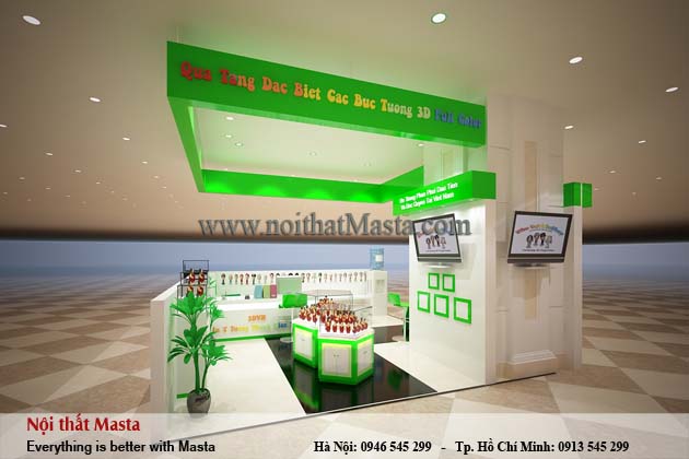Mẫu thiết kế gian hàng hội chợ, trung tâm thương mại3