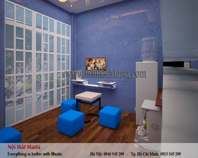 Thiết kế nội thất cửa hàng máy tính - Anh Triết - Quận 5-3
