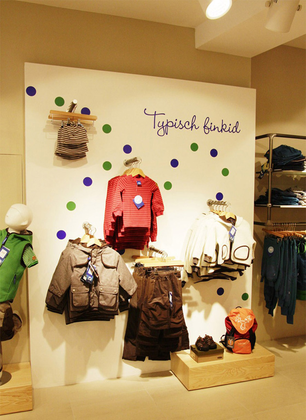 Thiết kế nội thất shop thời trang em bé