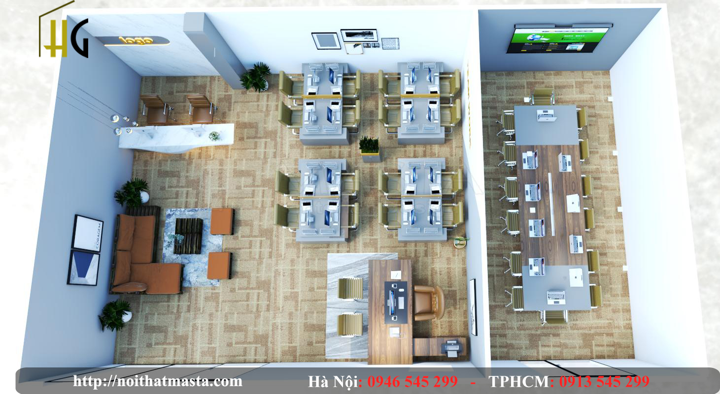 thiet ke van phong lam viec chi thuy 4