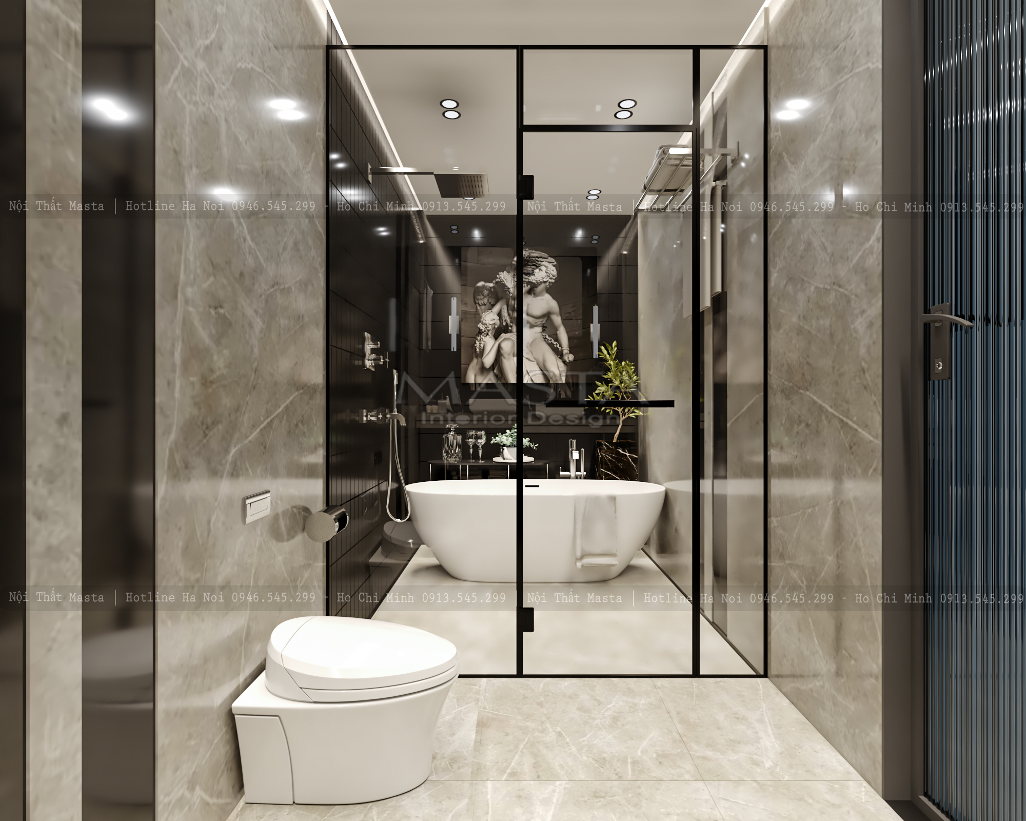 Thiết kế kiến trúc nội thất nhà ở dân dụng