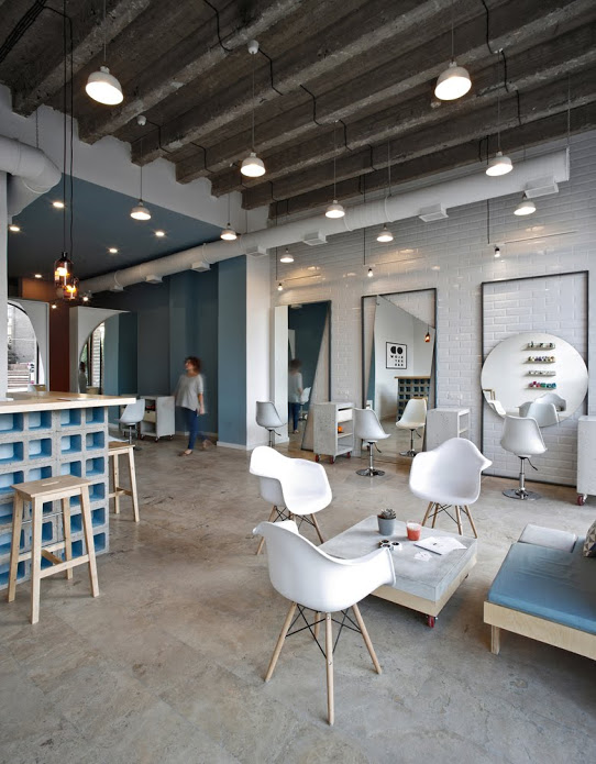 Nội Thất Masta đơn vị chuyên thiết kế và thi công Hair Salon giá rẻ
