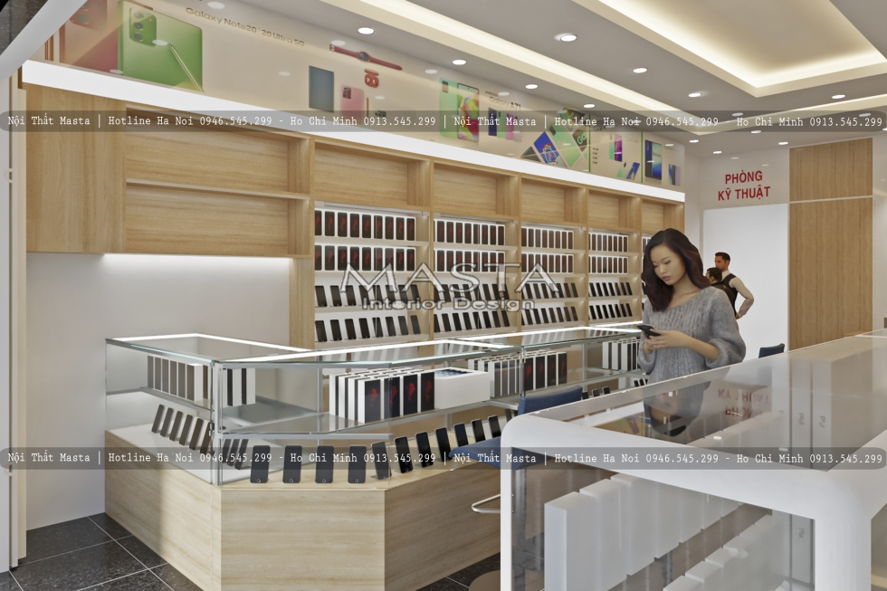 Thiết Kế Shop Điện Thoại Di Động - Anh Châu - Đồng Tháp