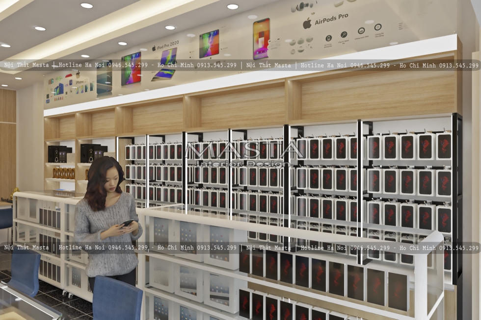 Thiết Kế Shop Điện Thoại Di Động - Anh Châu - Đồng Tháp