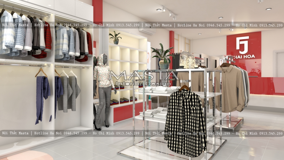 Thiết Kế Nội Thất Shop Thời Trang - Anh Kiên - Gò Vấp