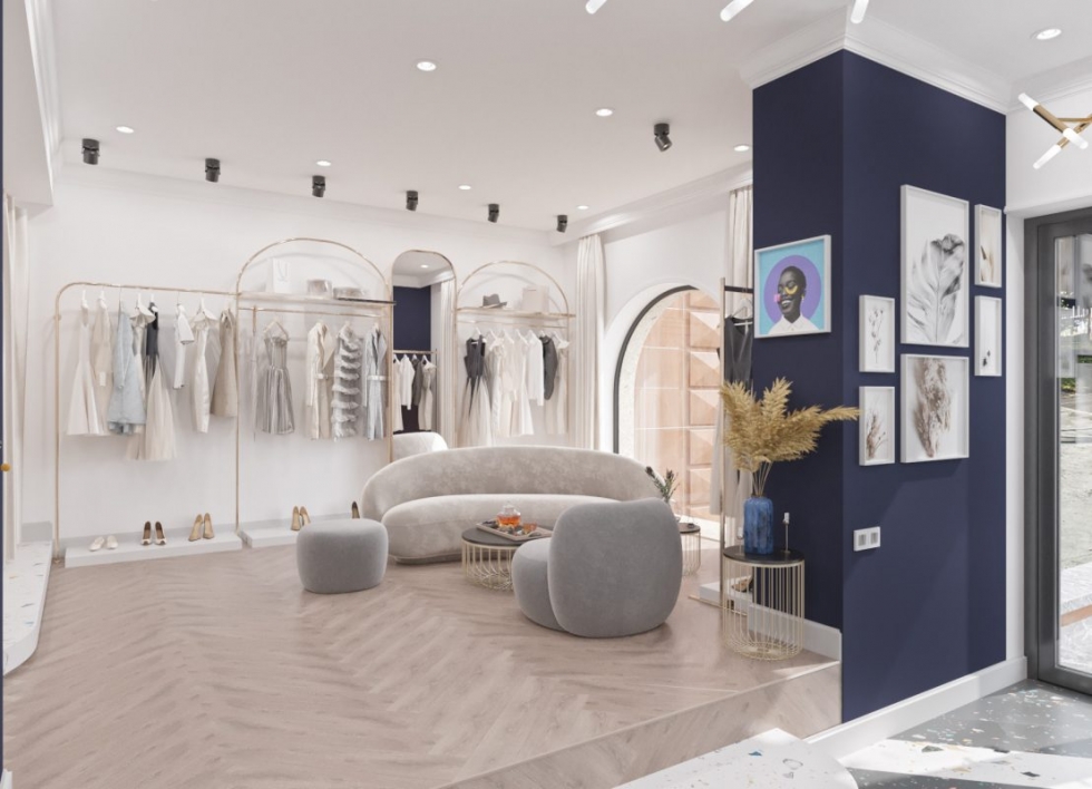 Mẫu shop thời trang gây mê mẩn chủ đầu tư khó tính