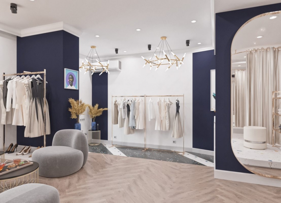 Mẫu shop thời trang gây mê mẩn chủ đầu tư khó tính