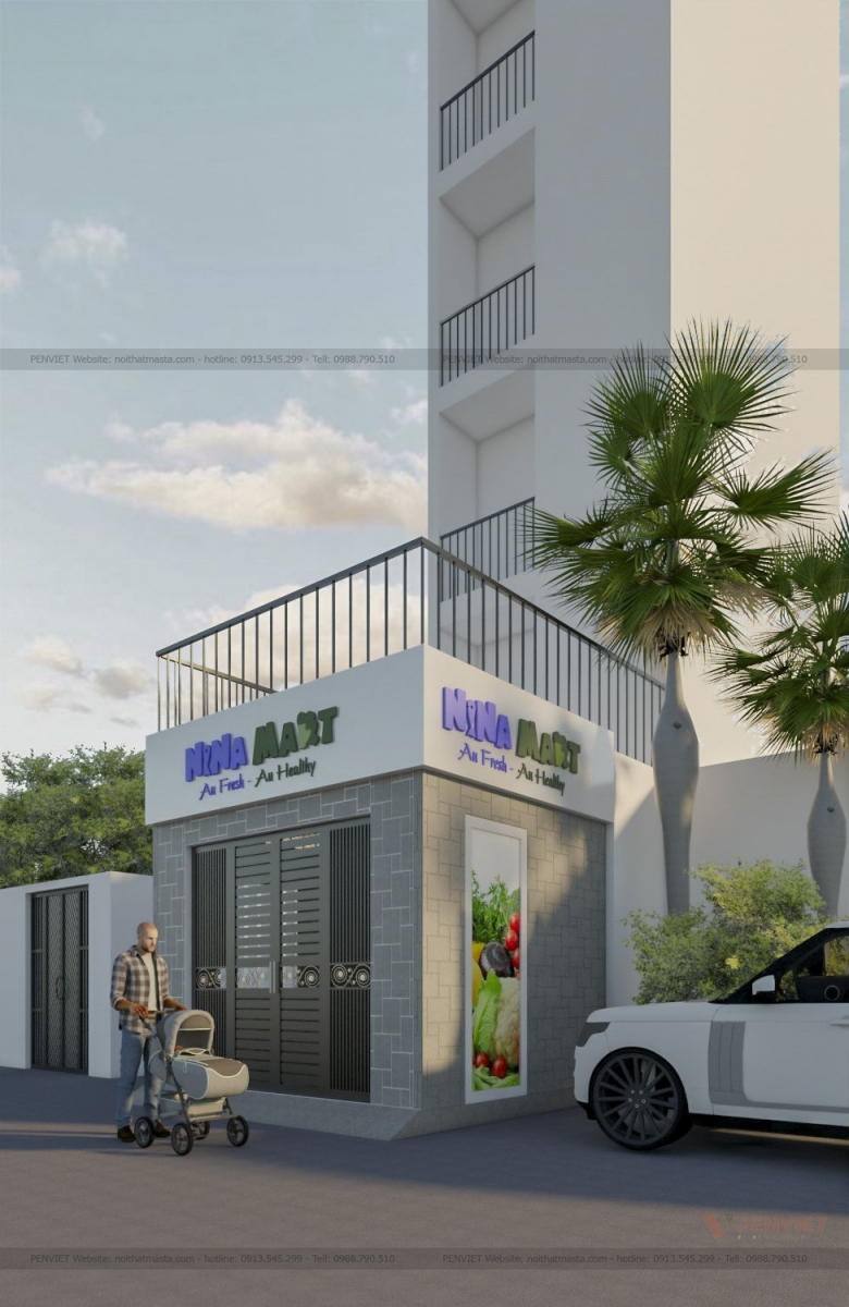 Thiết kế shop trái cây NiNa - Chị Dung - Quân 2