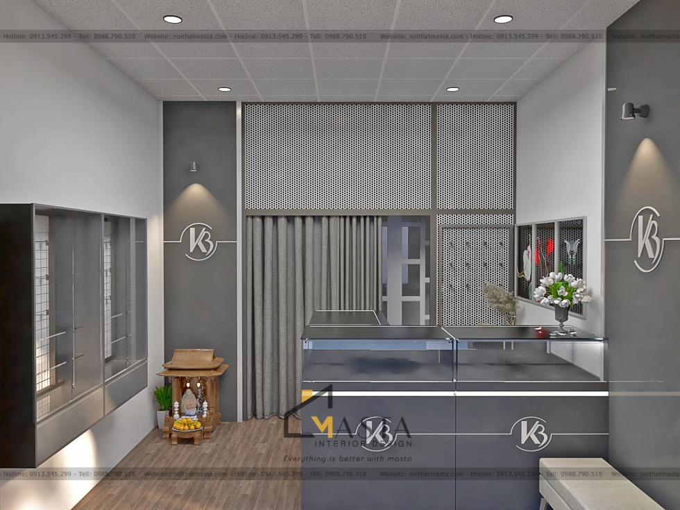 Thiết Kế Shop Trang Sức Bạc - Chị Linh - Tân Bình
