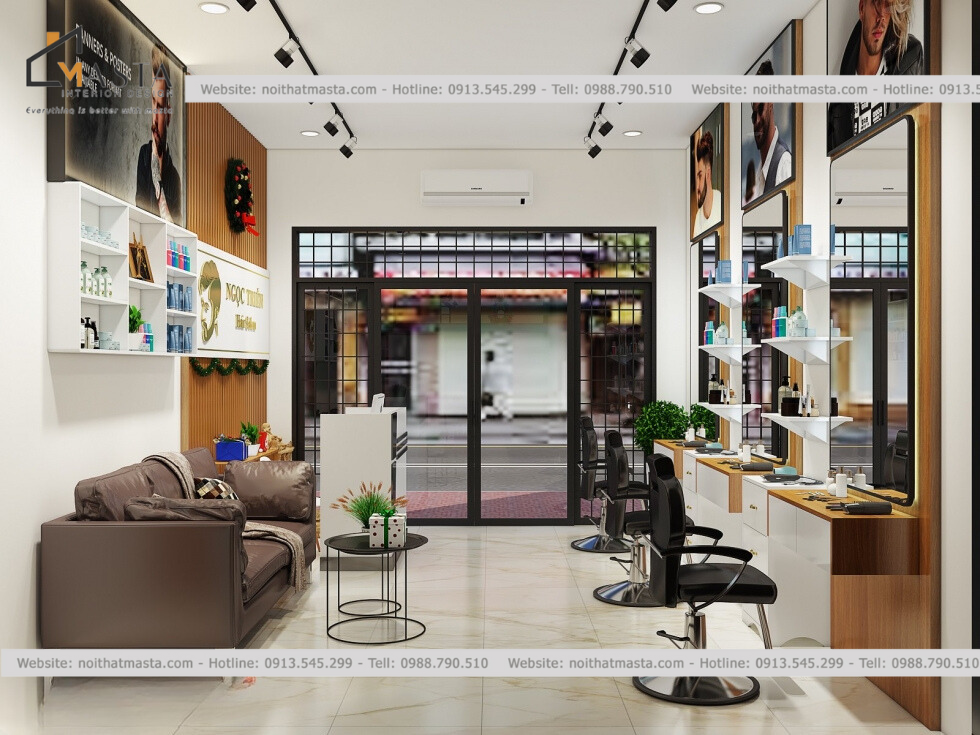 Thiết kế hair Salon - Ngọc Tiến