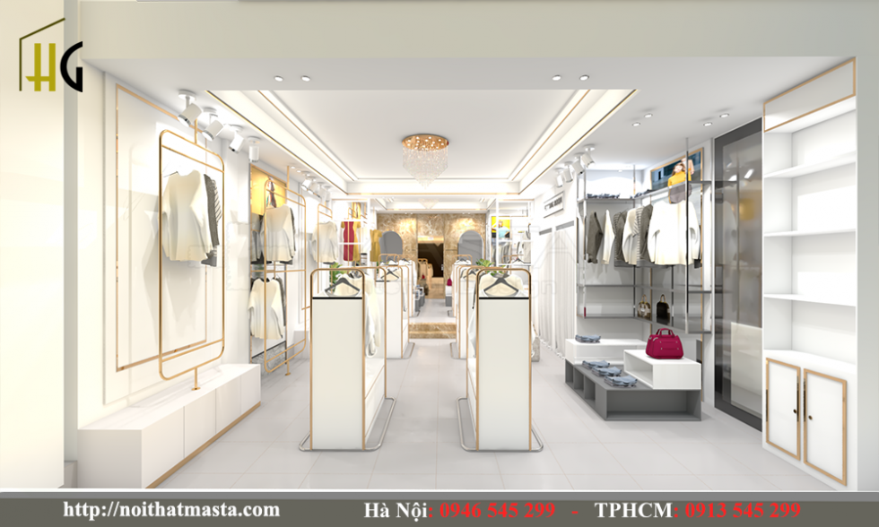 Thiết kế shop thời trang đẹp nhất năm 2020