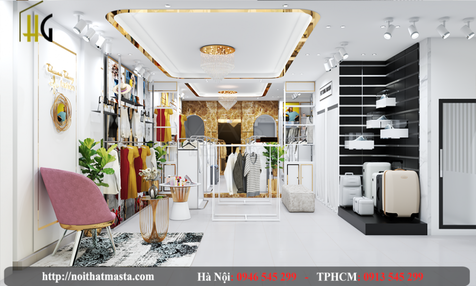 Thiết kế shop thời trang đẹp nhất năm 2020