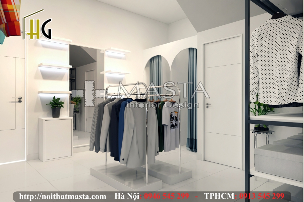 Thiết Kế Cửa Hang Thời Trang ToBi Streetwear - Anh Tài - Quận 3